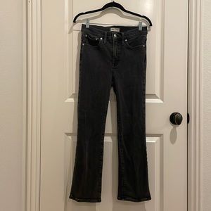 Madewell Cali Demi Boot Faded Black Size 27